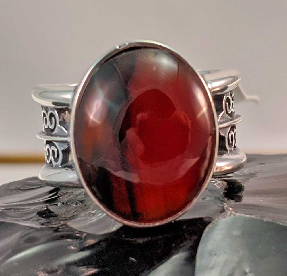 moss agate band