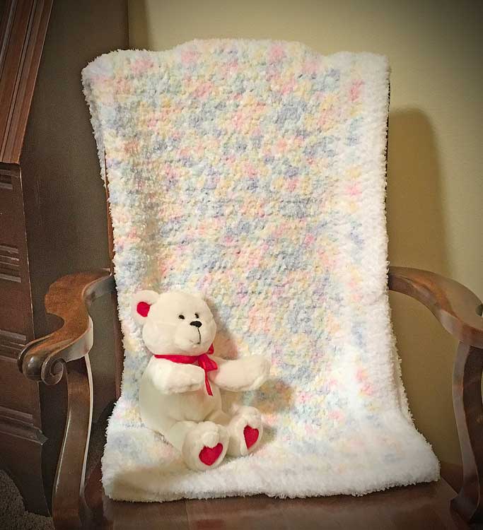 Super Soft Handmade Baby Blanket (Baby Baby)