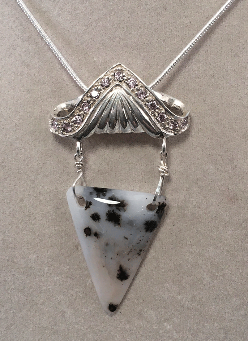 Montana Moss Agate Necklace