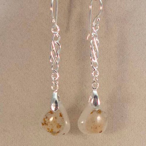 Montana Moss Agate Earrings