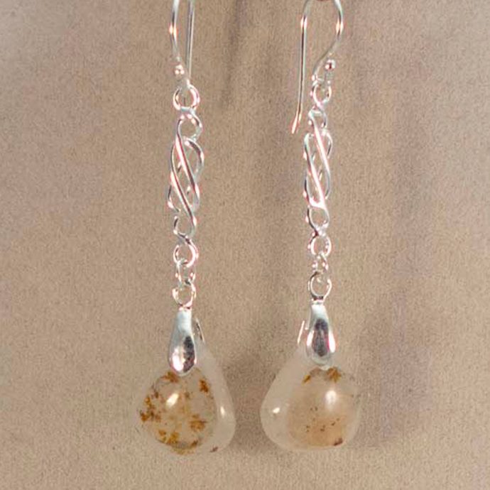 Montana Moss Agate Earrings
