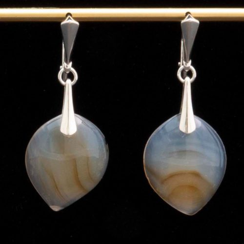 Montana Moss Agate Earrings