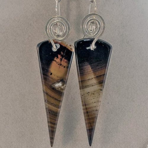 Montana Moss Agate Earrings