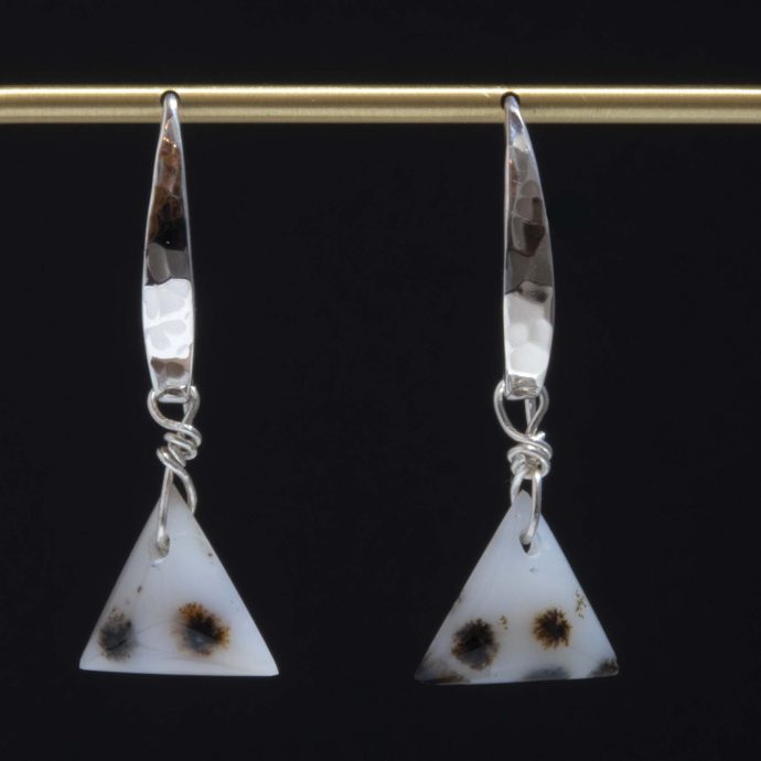 Montana Moss Agate Earrings