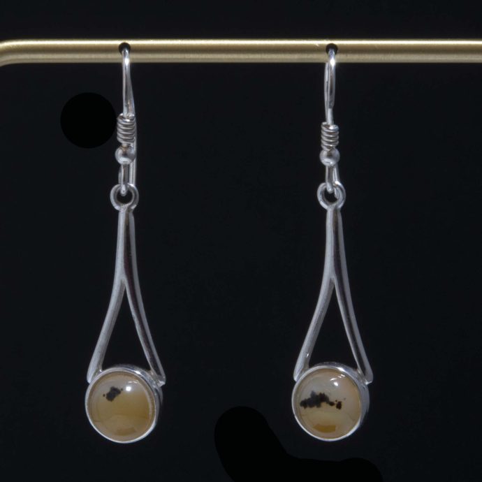 Montana Moss Agate Earrings