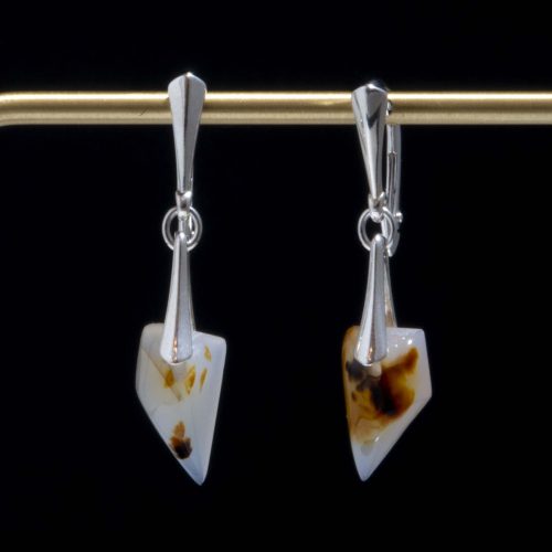 Montana Moss Agate Earrings