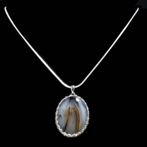 Montana Moss Agate Necklace