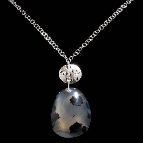 Montana Moss Agate Necklace