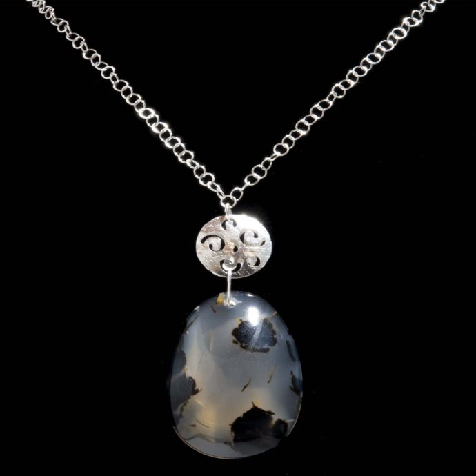 Montana Moss Agate Necklace