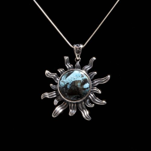 Turquoise Sun Necklace