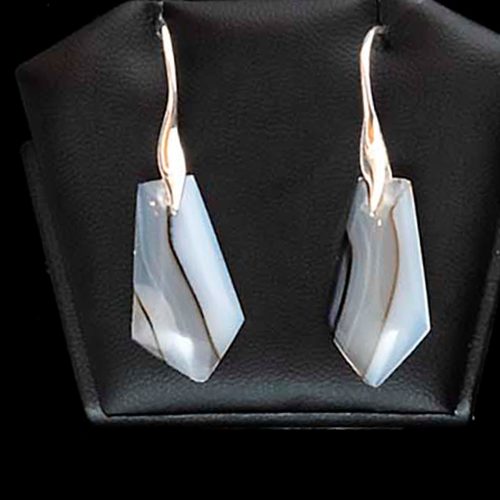Montana Moss Agate Earrings