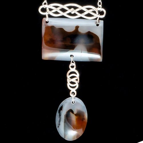 Montana Moss Double Agate Festoon