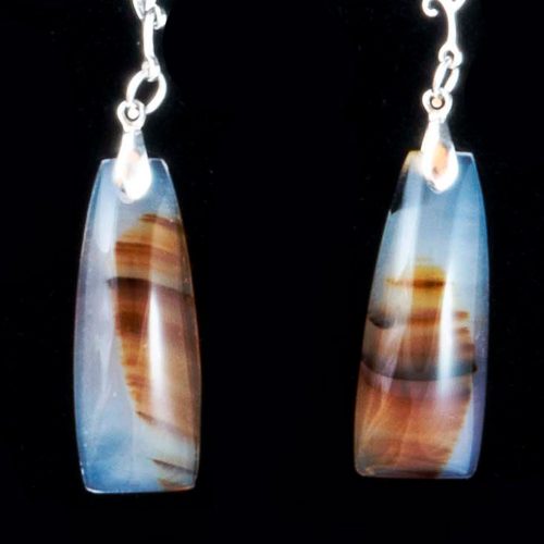Montana Moss Agate Earrings