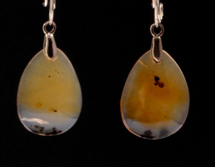 Montana Moss Agate Earrings