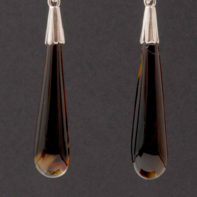 Montana Moss Agate Earrings