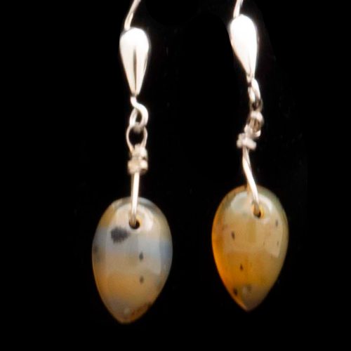 Montana Moss Agate Earrings