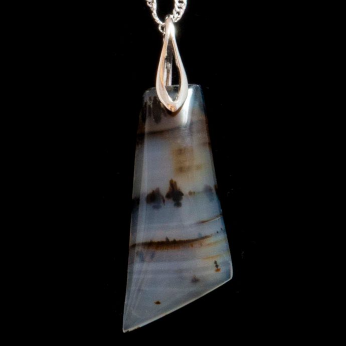 Montana Moss Agate Pendant