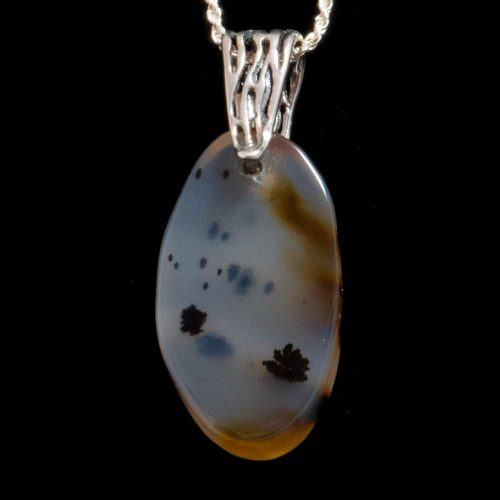 Montana Moss Agate Pendant