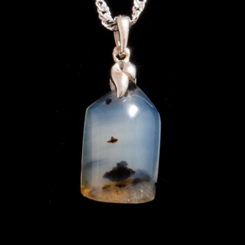 Montana Moss Agate Pendant