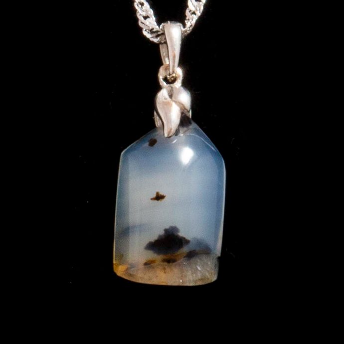 Montana Moss Agate Pendant