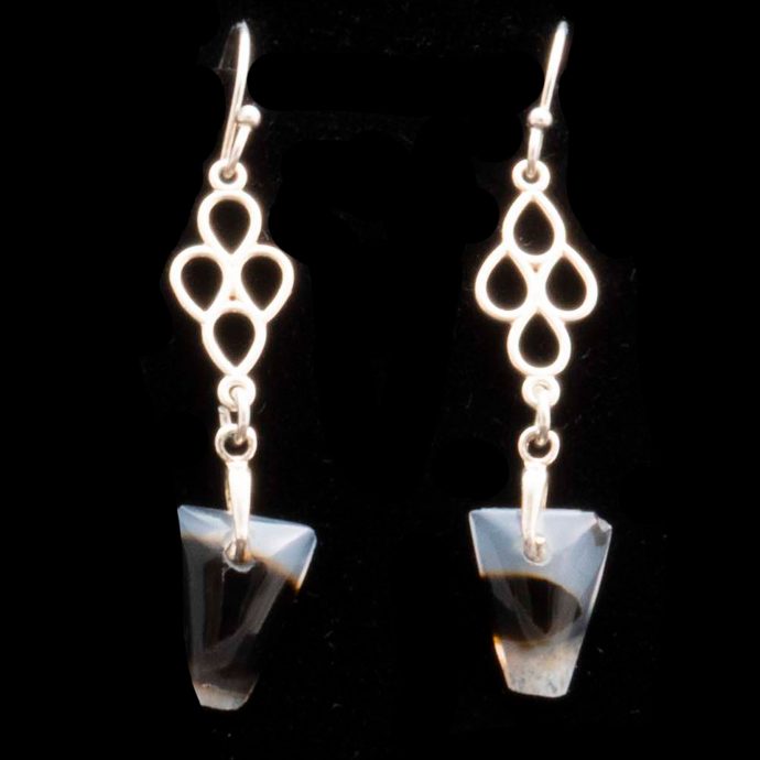 Montana Moss Agate Earrings