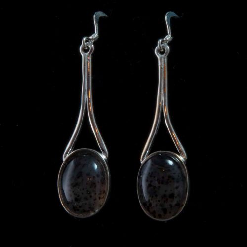 Montana Moss Agate Earrings