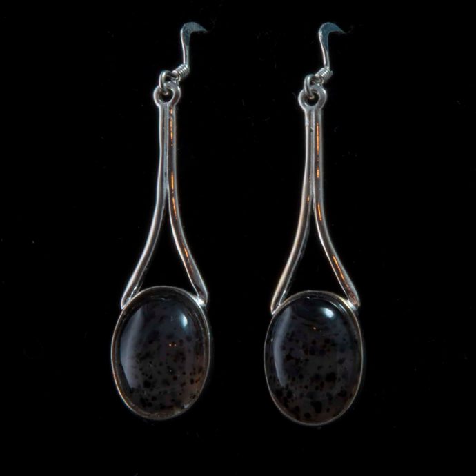 Montana Moss Agate Earrings