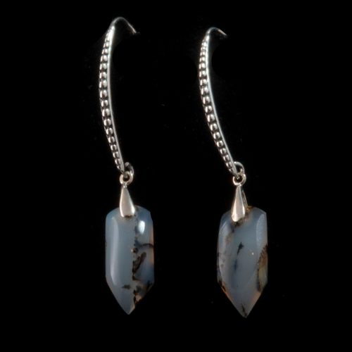 Montana Moss Agate Earrings