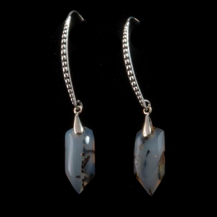 Montana Moss Agate Earrings