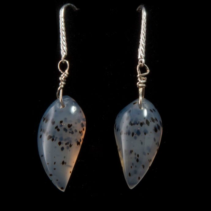 Montana Moss Agate Earrings