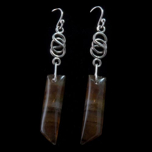 Montana Moss Agate Earrings