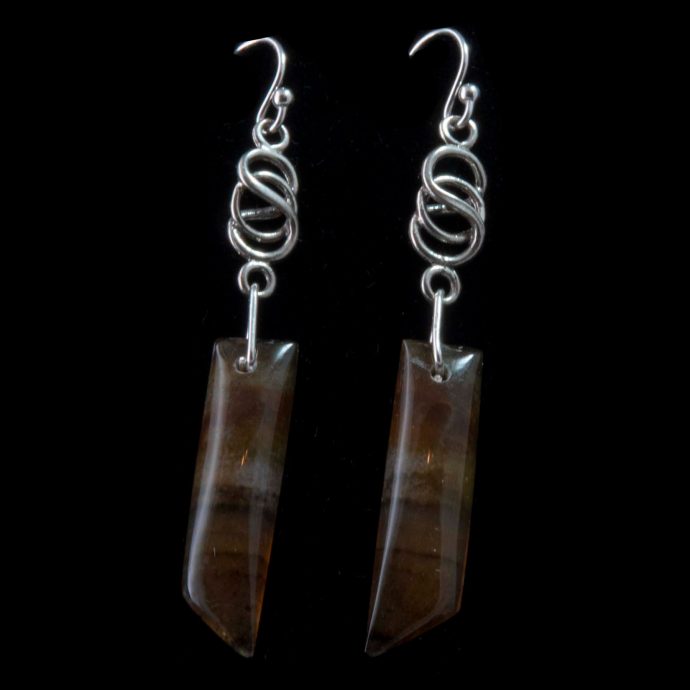 Montana Moss Agate Earrings