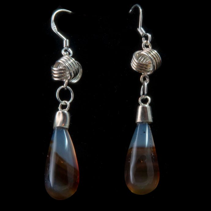 Montana Moss Agate Earrings