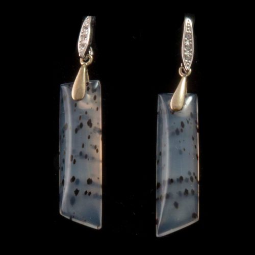 Montana Moss Agate Earrings