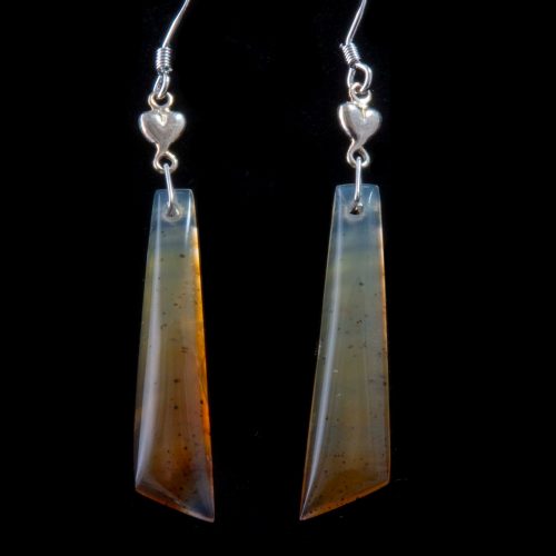 Montana Moss Agate Earrings
