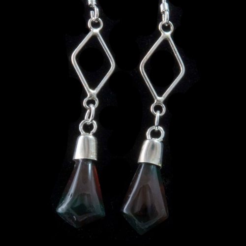 Montana Moss Agate Earrings
