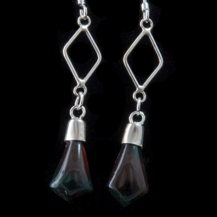 Montana Moss Agate Earrings