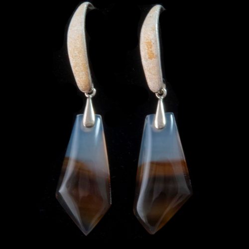 Montana Moss Agate Earrings