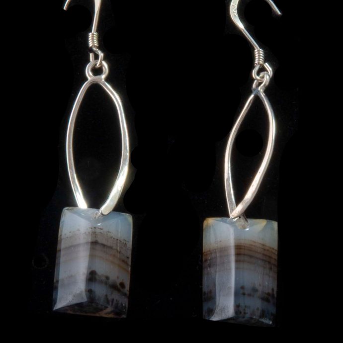 Montana Moss Agate Earrings