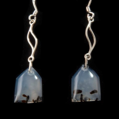 Montana Moss Agate Earrings