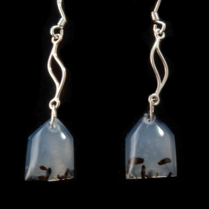 Montana Moss Agate Earrings