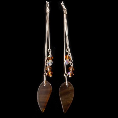 Montana Moss Agate Earrings