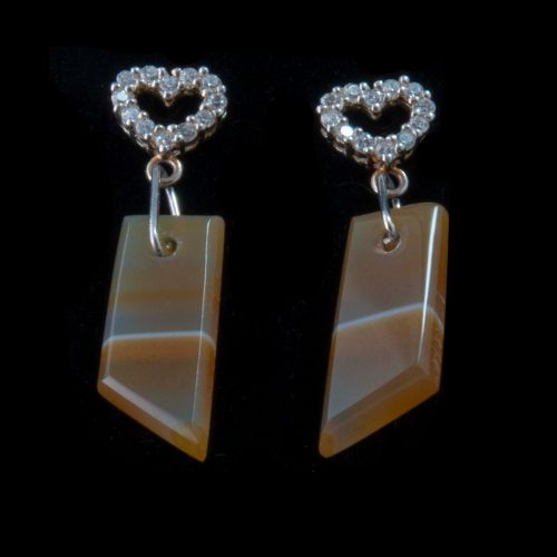Montana Moss Agate Earrings