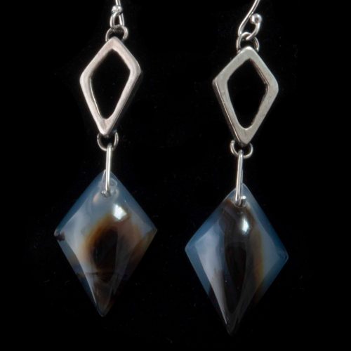 Montana Moss Agate Earrings