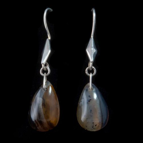 Montana Moss Agate Earrings