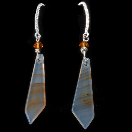 Montana Moss Agate Earrings