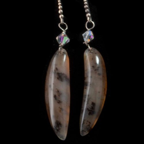 Montana Moss Agate Earrings