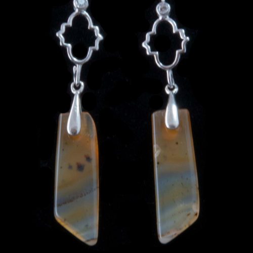 Montana Moss Agate Earrings