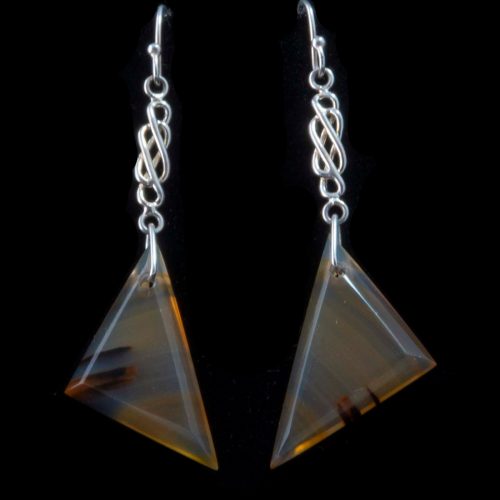 Montana Moss Agate Earrings