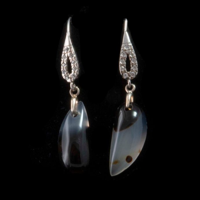 Montana Moss Agate Earrings